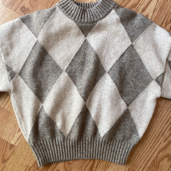 H&M Argyle Patterned Sweater - Picture 3 of 8
